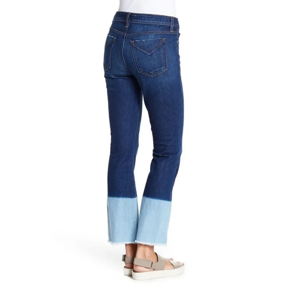Derek Lam 10 Crosby Dip Dye Jane Flip Fop Jeans Size 27 festival rodeo jeans